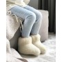 The cozy Sheep Uldhjemmesko til Børn (Høj model) – hvid