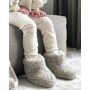 The cozy Sheep Uldhjemmesko til Børn (Høj model) – Lysegrå