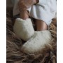 The cozy Sheep Uldhjemmesko (Lav model) – hvid