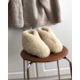 The cozy Sheep Uldhjemmesko (Lav model) – hvid