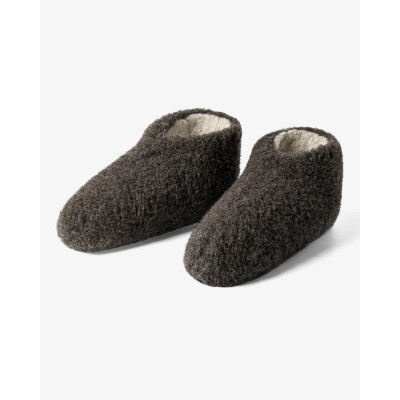 The cozy Sheep Uldhjemmesko (Lav model) – Mørkegrå/Brun