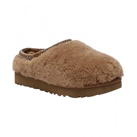 UGG W Tasman Maxi Curly dame hjemmesko - Brun