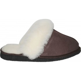 Royal Slippers Elsa dame hjemmesko - Mørke Brun