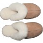 Royal Slippers Elsa dame hjemmesko - Beige