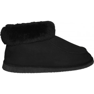 Royal Slippers Comfort Soft dame hjemmesko - Sort - ASLAK