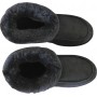 Royal Slippers Comfort Soft dame hjemmesko - Sort - ASLAK