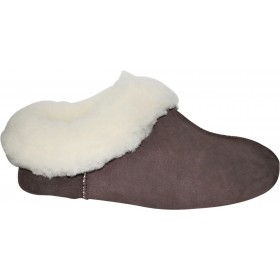 Royal Slippers Alaska dame hjemmesko - Mørke Brun