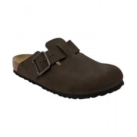 Birkenstock Boston Wire Buckle LENB - Brun