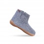 SHUS Uldstøvler m/gummisål – Denim