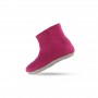 SHUS Uldstøvler m/skind sål – Pink