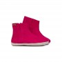 SHUS Uldstøvler m/skind sål – Pink