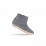 SHUS Uldstøvler m/skind sål – Denim